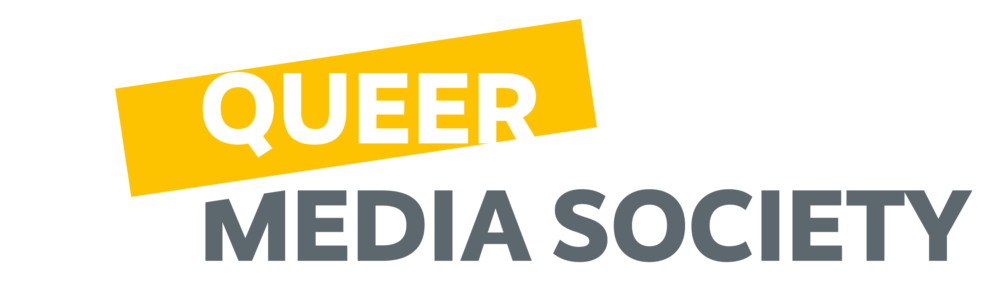 Logo der Queer Media Society